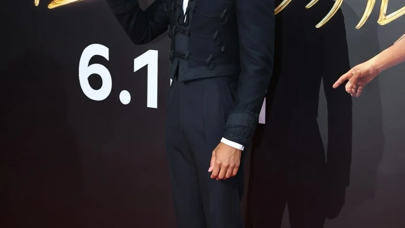 Jaafar Jackson poarta Ralph Lauren la premiera filmului Michael. Detaliul ascuns din tinuta sa
