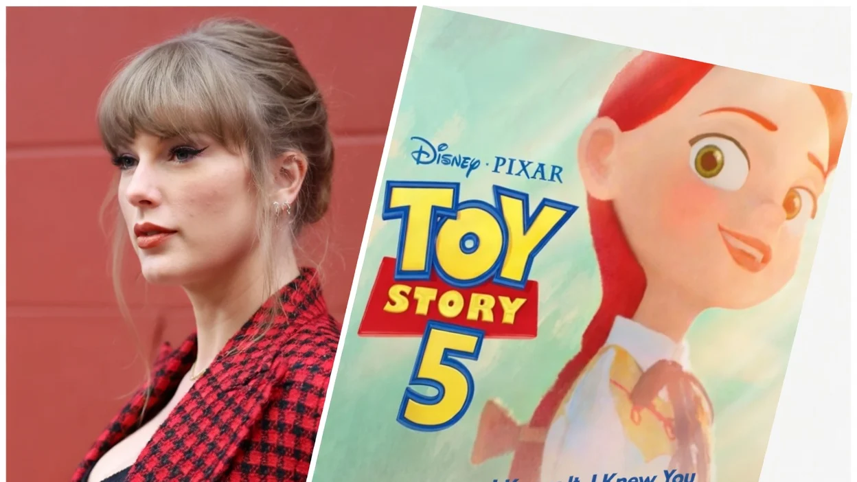Taylor Swift la premiera Toy Story 5 din Los Angeles. Artista a refuzat pozele la panoul oficial
