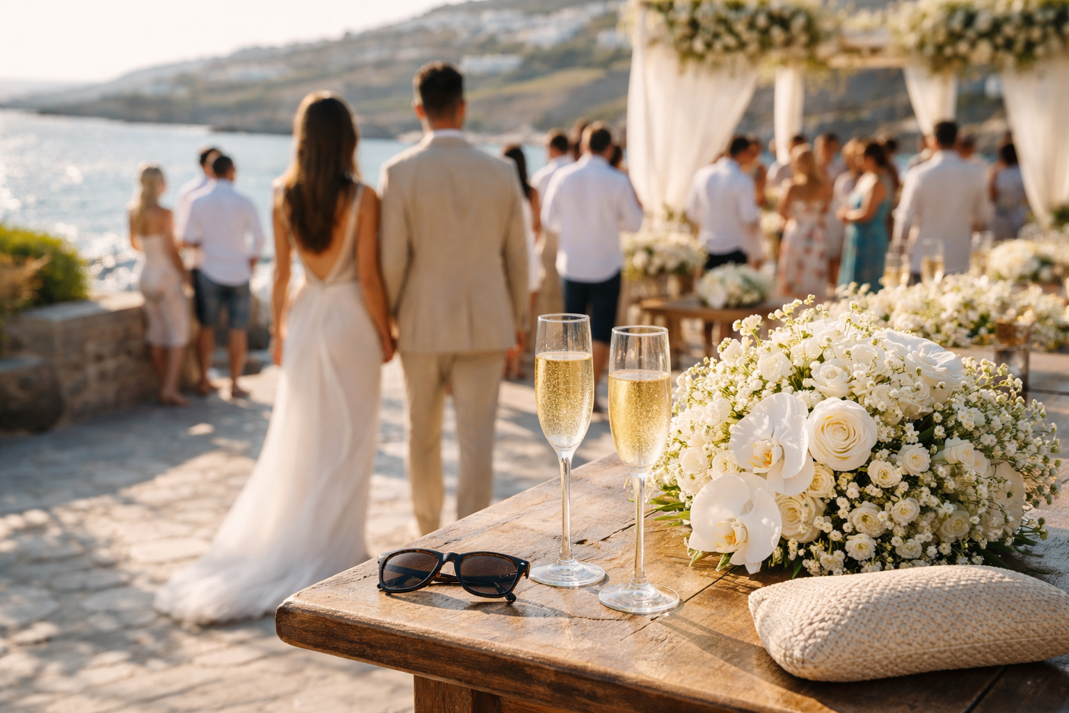 Cristi și Adelina Chivu, surprinși în Mykonos la o cununie. Cu cine au petrecut și ce imagini au aprins rețelele
