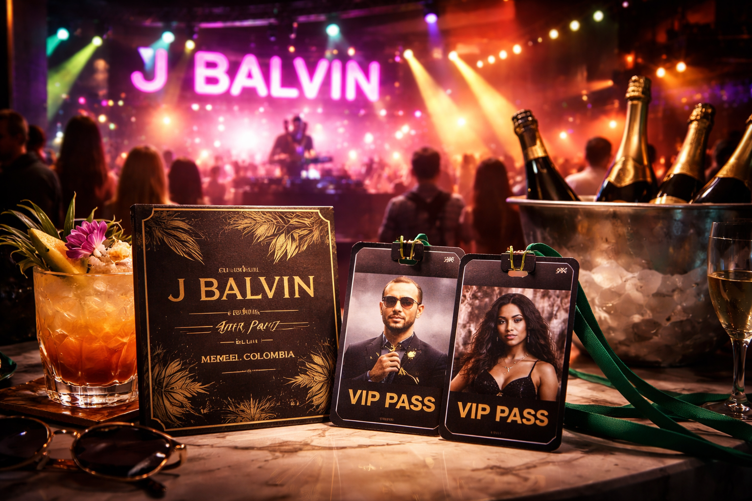J Balvin a chemat-o pe Nicole Cherry la petrecerea de final de turneu din Columbia. Cum îi schimbă asta jocul