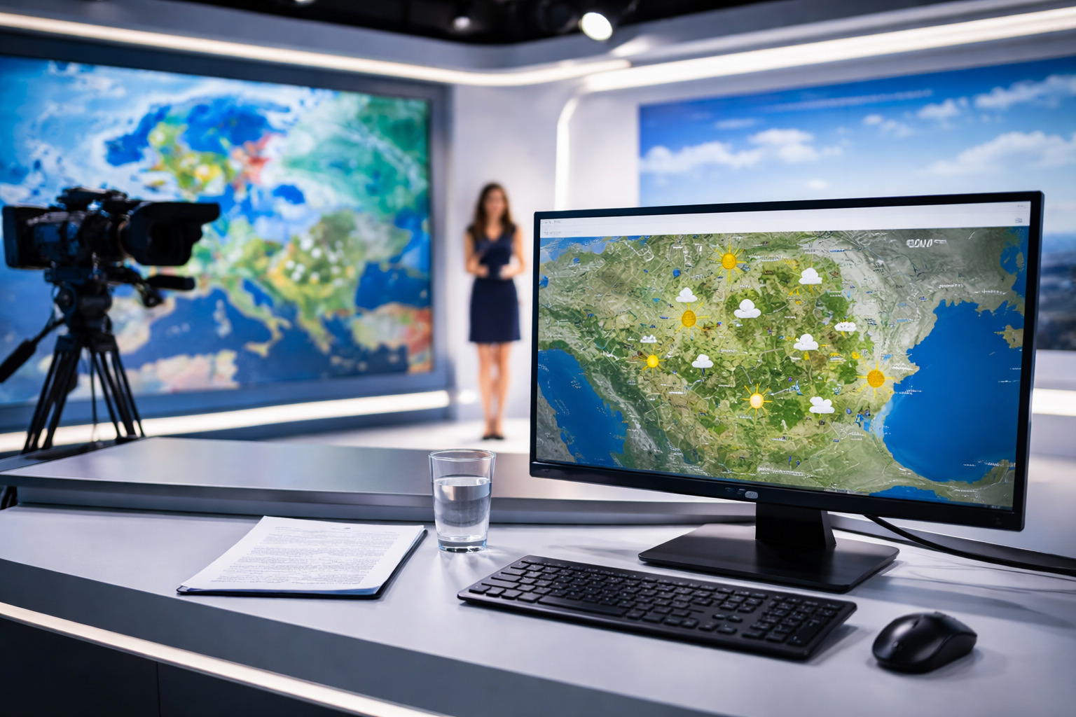 Andreea Crăciun, noua prezentatoare meteo la Observator de luni. Cum ajunge fosta ispită pe Antena 1