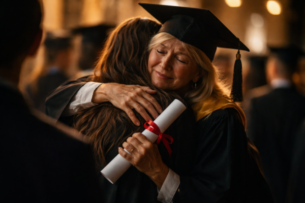 Mama Antoniei a absolvit facultatea la aproape 60 de ani. Vedeta i-a transmis un mesaj emoționant la festivitate