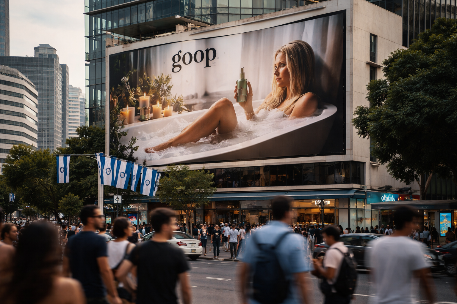Actrița care vinde luxul cu Goop a stârnit furie online. De ce reclama ei din Israel a aprins scandalul