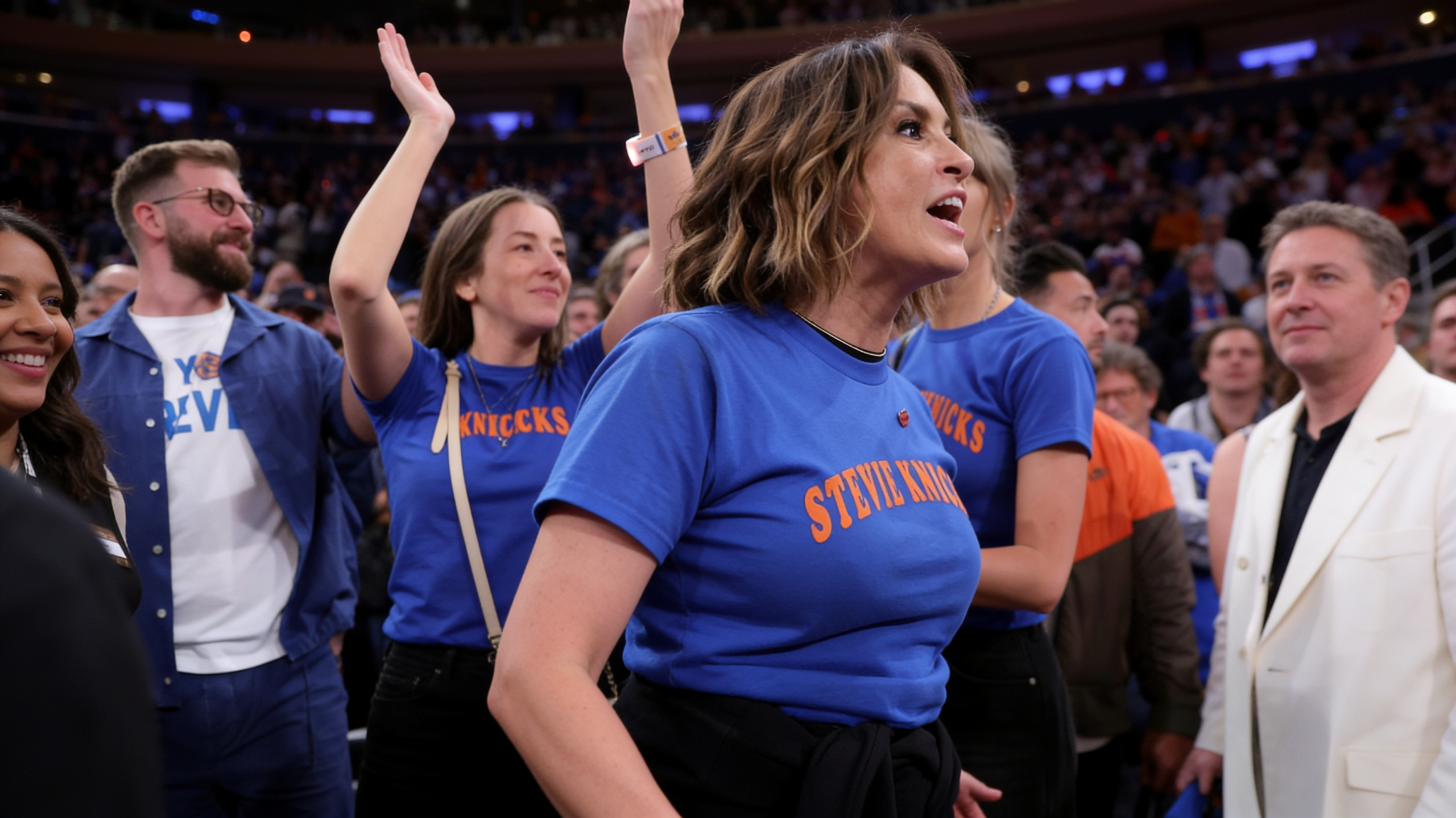 Mariska Hargitay a numit victoria Knicks din Game 4 cea mai frumoasă noapte din viața ei