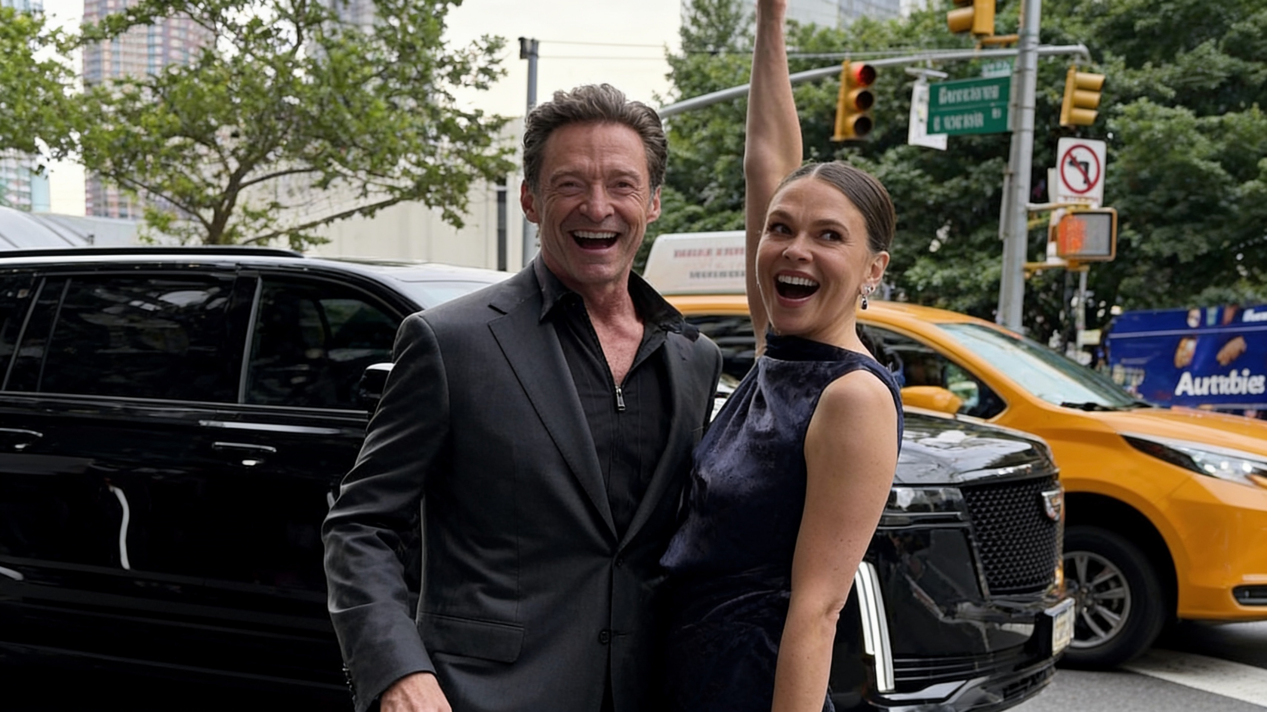Hugh Jackman, 57 de ani, criticat după poza tandră cu Sutton Foster. Ce au reaprins fanii despre divorț
