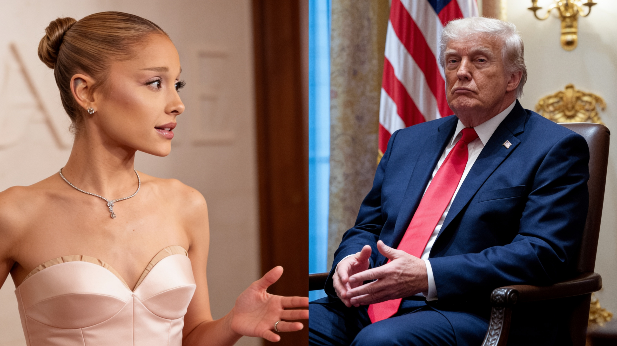 Ariana Grande i-a cerut public lui Donald Trump să nu-i mai folosească muzica. Ce a declanșat ruptura