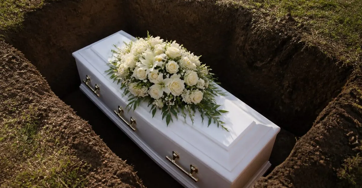 Anastasia Piron (22 de ani) a fost înmormântată în sicriu alb