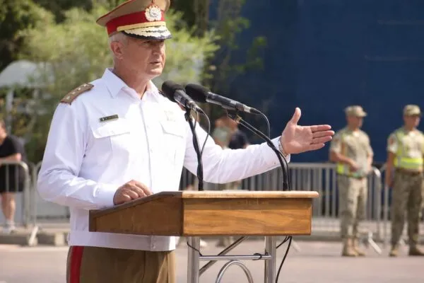 Un militar din Brigada 30 Gardă a fost la un pas să leșine la o ceremonie