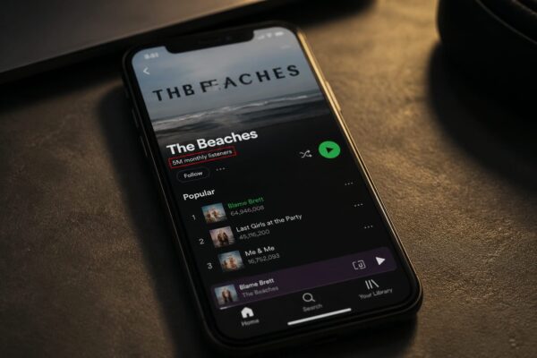 The Beaches au depășit 5 milioane de ascultători lunari pe Spotify