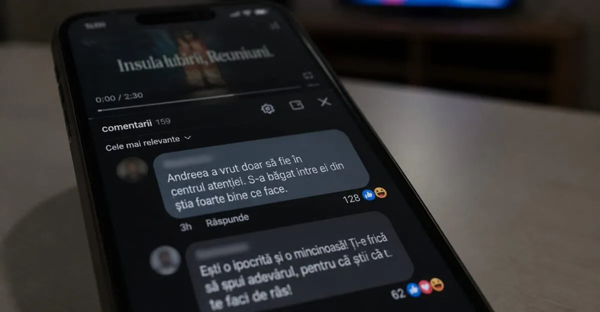 Andrei Rotaru, în centrul unui nou scandal după „Insula Iubirii, Reuniuni”. Mama lui a cerut pentru un hater închisoare pe viață