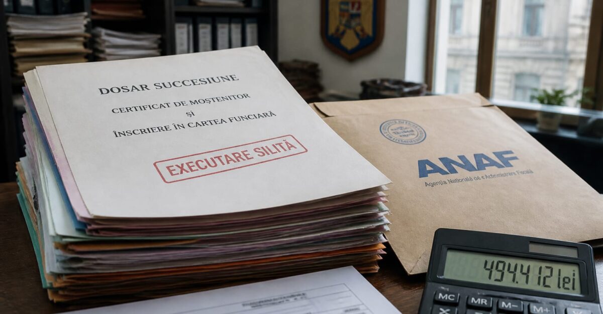 494.412 lei vrea Honorius Prigoană din averea tatălui, dar Fiscul intră în joc și îi blochează demersul