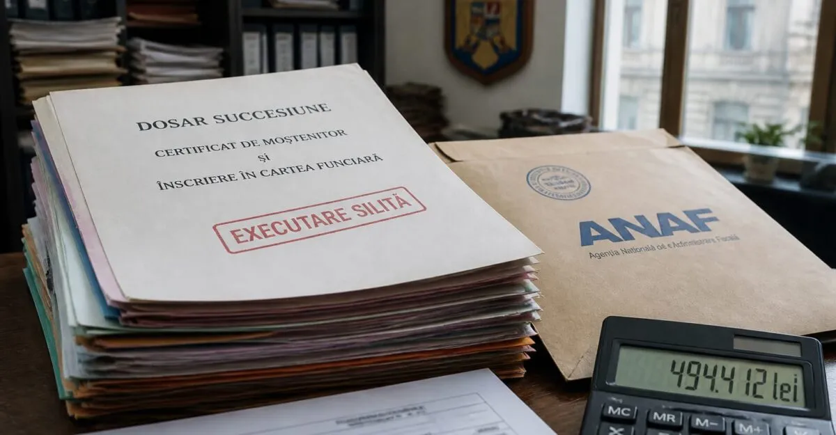 494.412 lei vrea Honorius Prigoană din averea tatălui, dar Fiscul intră în joc și îi blochează demersul