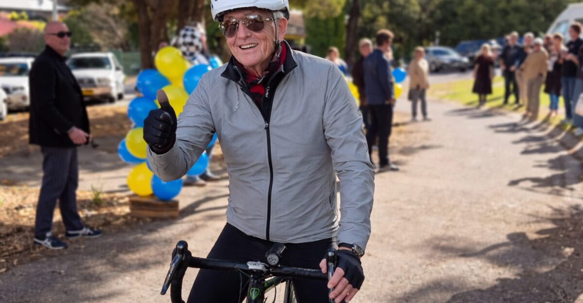Bob Montgomery a murit la 82 de ani, la o zi după ce a pedalat 5.300 de kilometri
