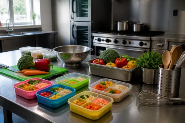 Chef Orlando Zaharia a gătit un meniu special pentru copiii din Spitalul de Pediatrie din Ploiești