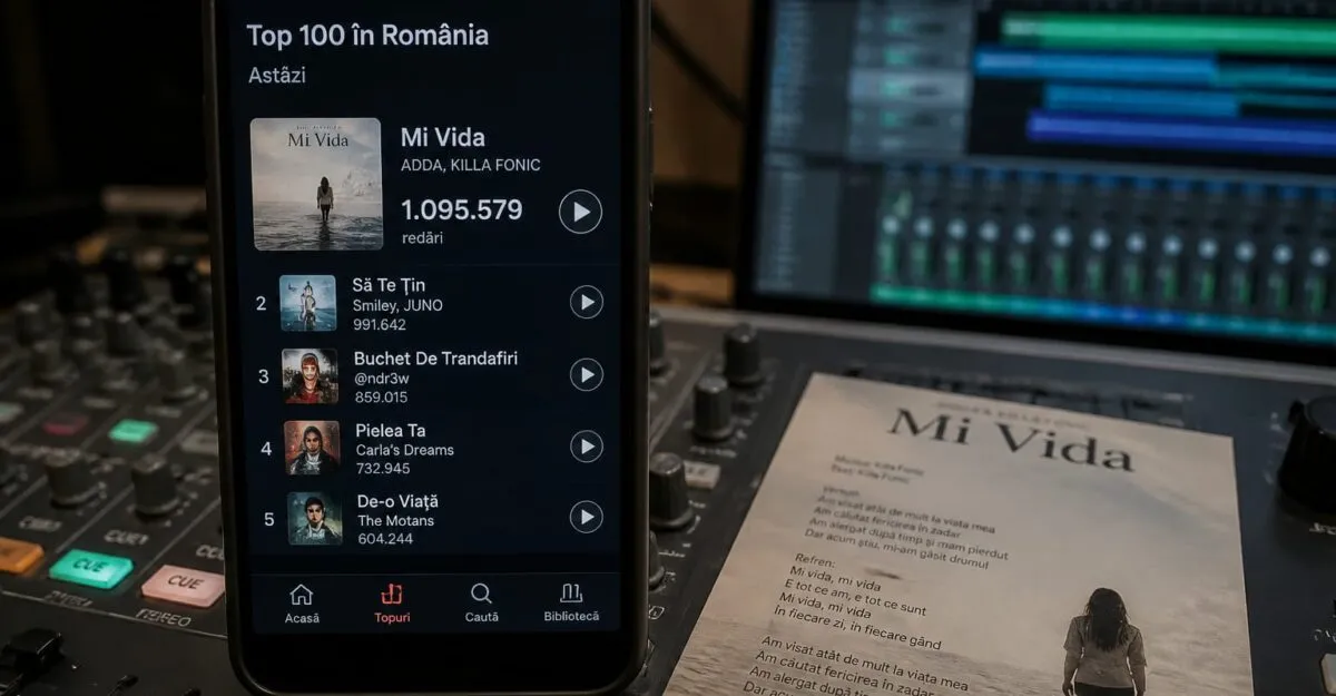 Costi Ioniță pariază din nou pe 33,2 milioane de streamuri și locul 1 din România, cu remake-ul „Mi Vida”