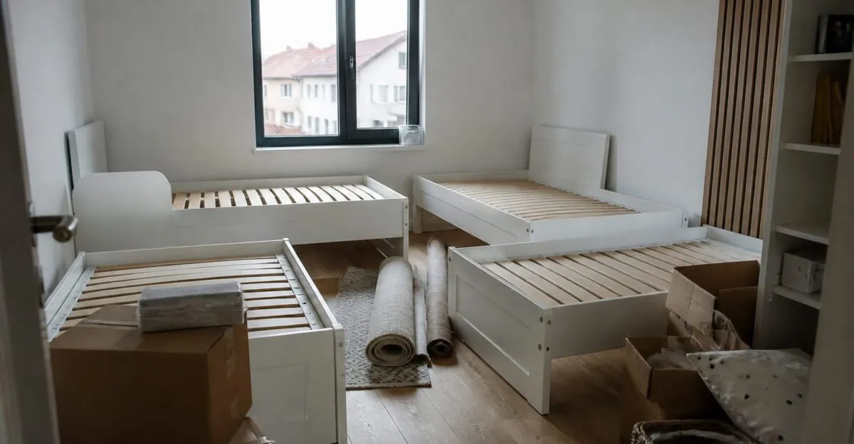 Deea Maxer și Constantin Cataramă s-au mutat într-o casă nouă pentru patru copii. Apartamentul de până acum nu mai era suficient