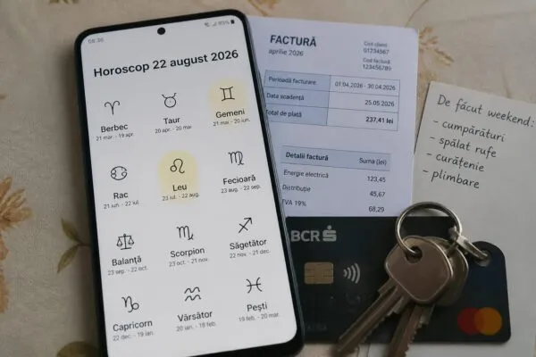 Horoscop 22 august 2026. Leu și Gemeni, sâmbătă cu mișcare și vești