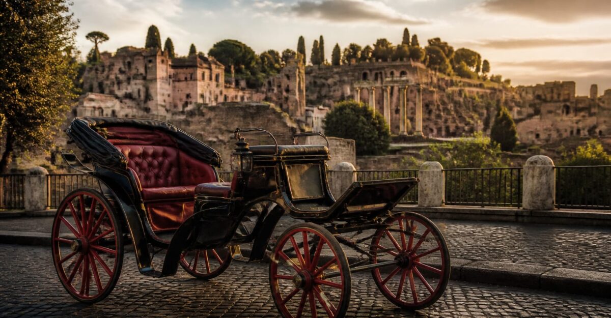 Roma ar putea interzice definitiv trăsurile turistice trase de cai
