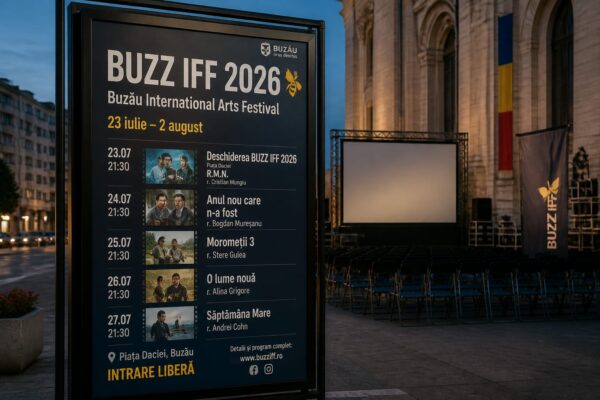 Opt zile de filme din peste 20 de țări, gratis la Buzău, au schimbat jocul pentru publicul care nu prinde astfel de titluri