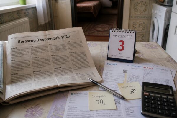 Horoscop 3 septembrie 2026. Scorpionii și Săgetătorii au astăzi o decizie de luat